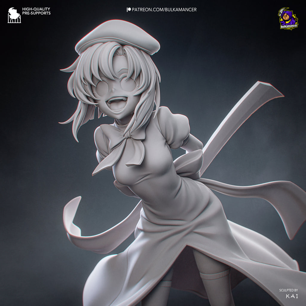 Cicada's Blade Statue