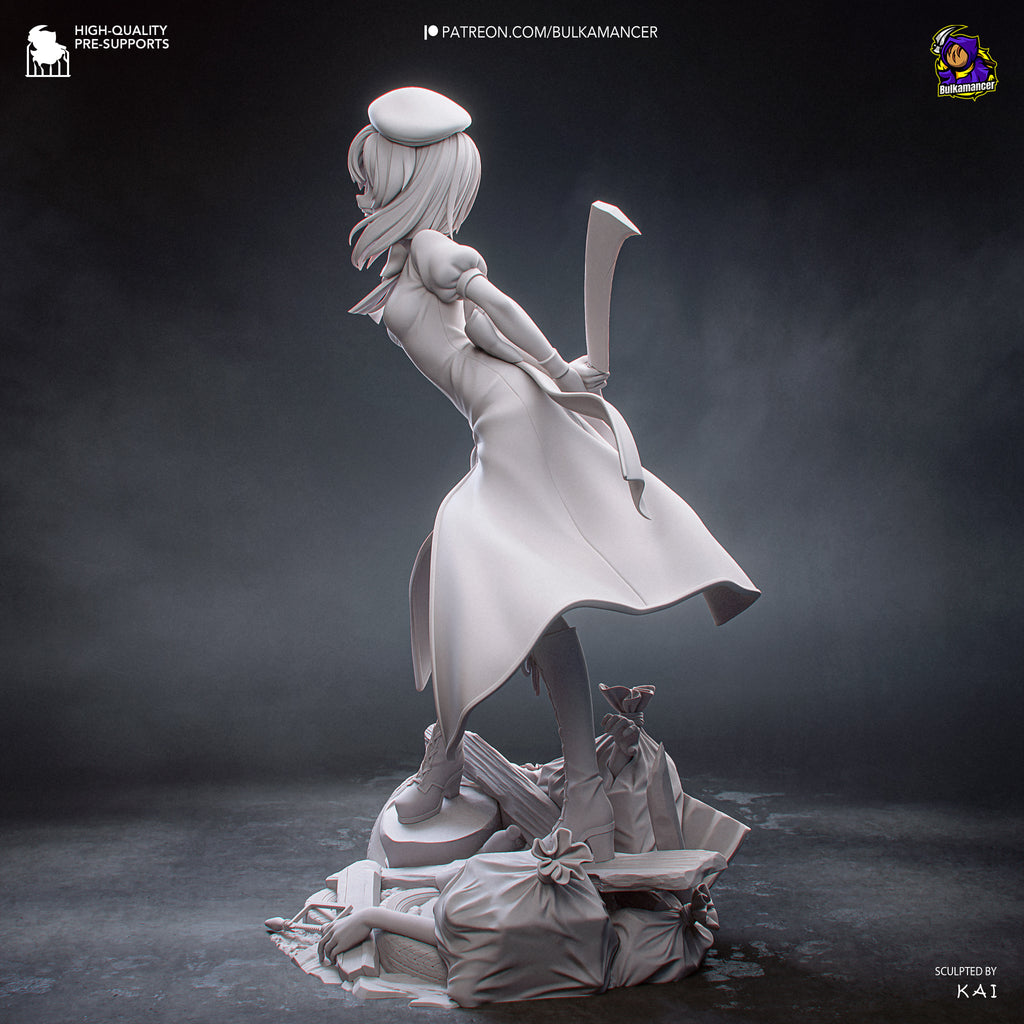 Cicada's Blade Statue