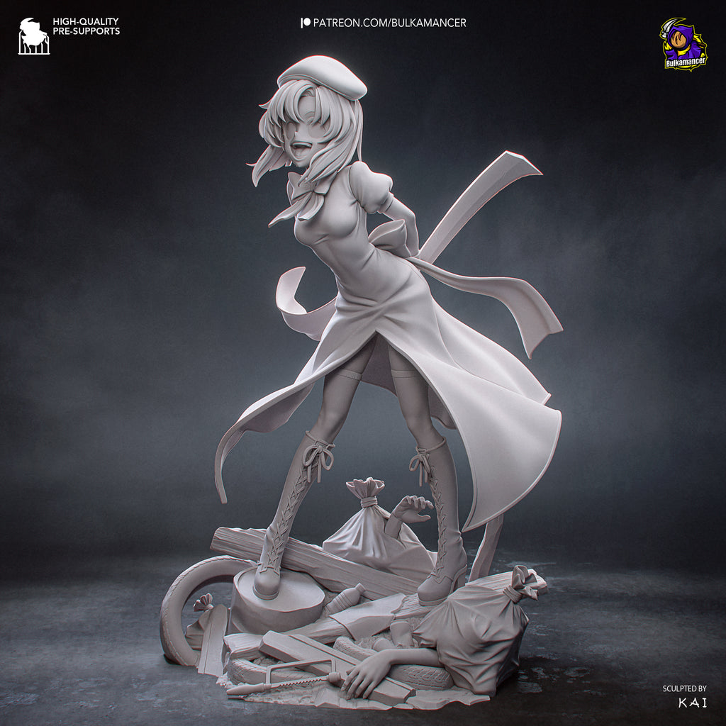 Cicada's Blade Statue