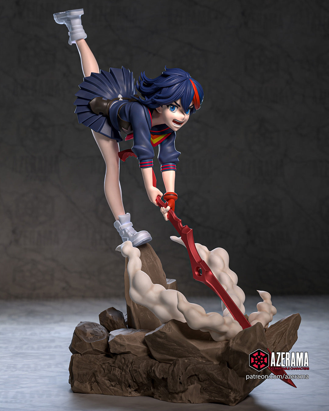 Battle Heroine Statue