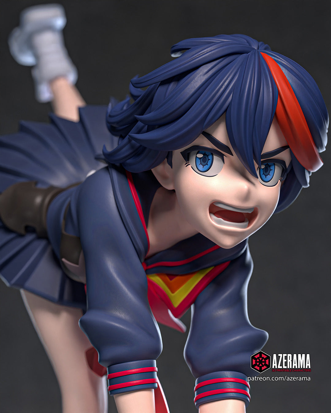 Battle Heroine Statue