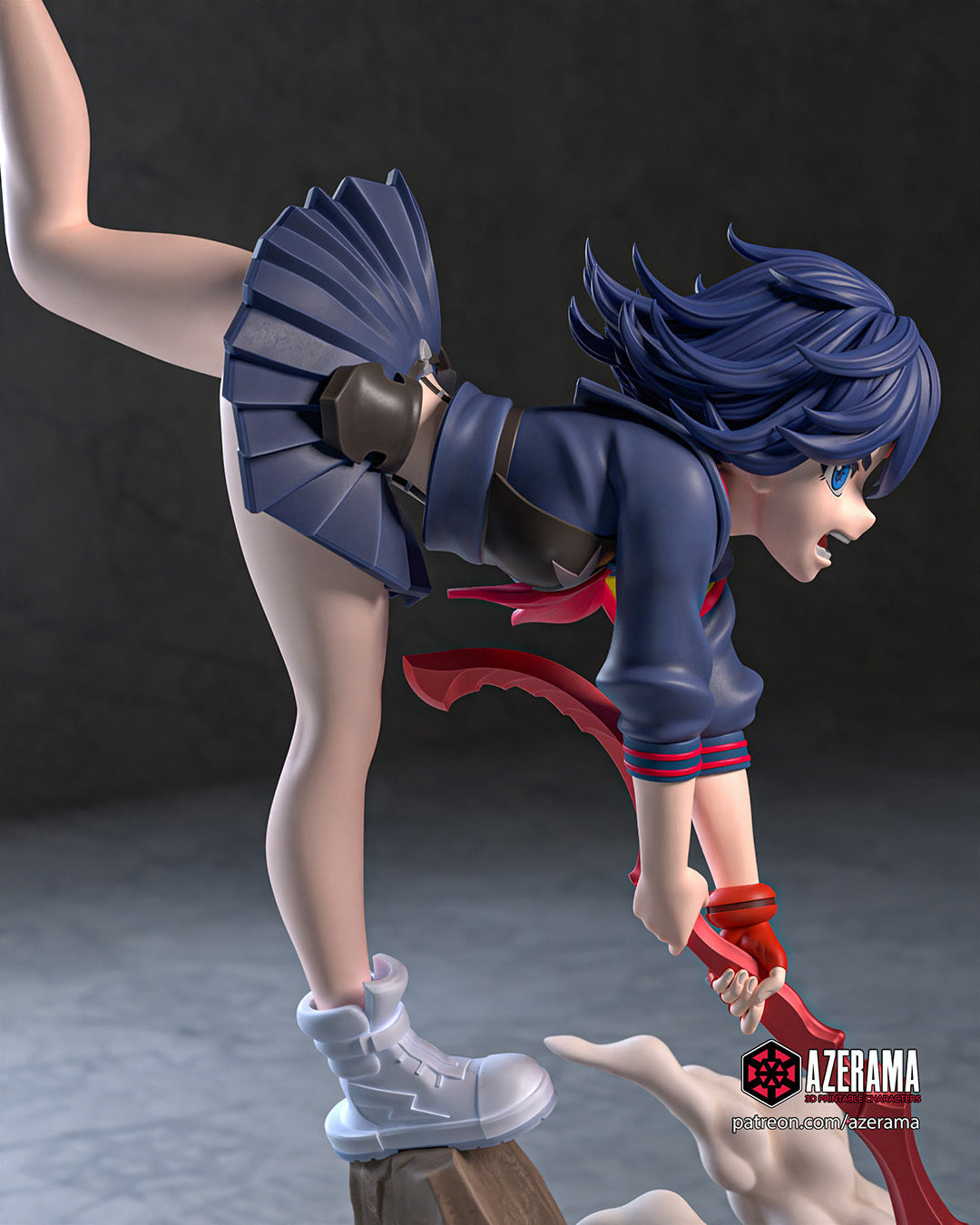 Battle Heroine Statue