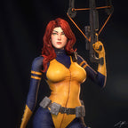 The Crimson Operative Statue