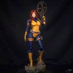 The Crimson Operative Statue