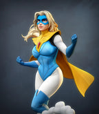 Blonde Blazer D. Statue