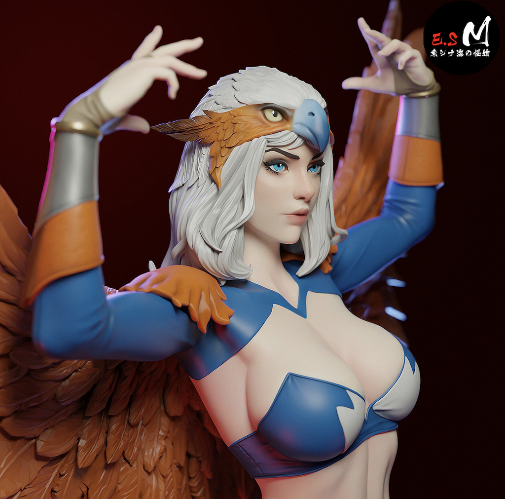 The Falcon Oracle Statue