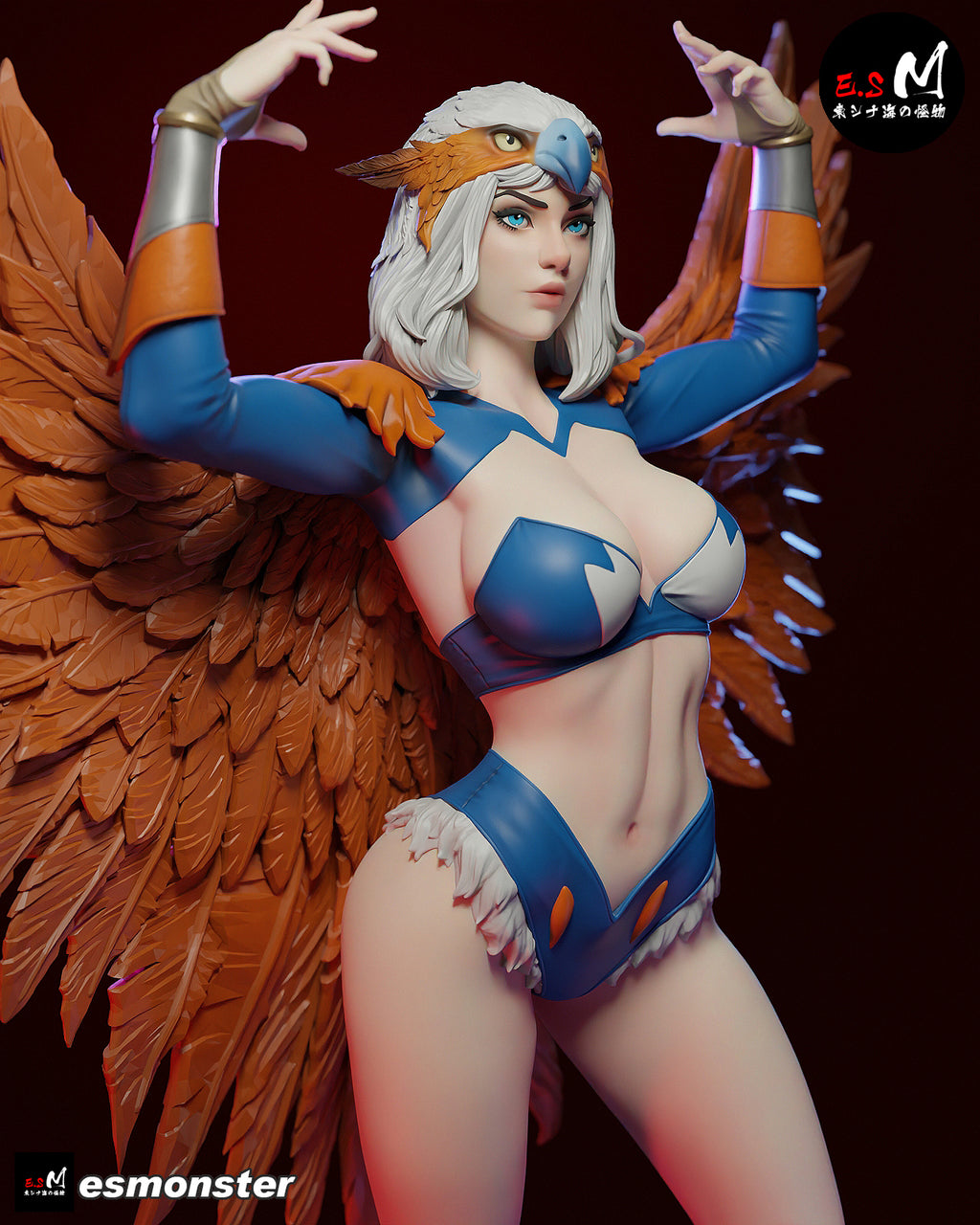 The Falcon Oracle Statue