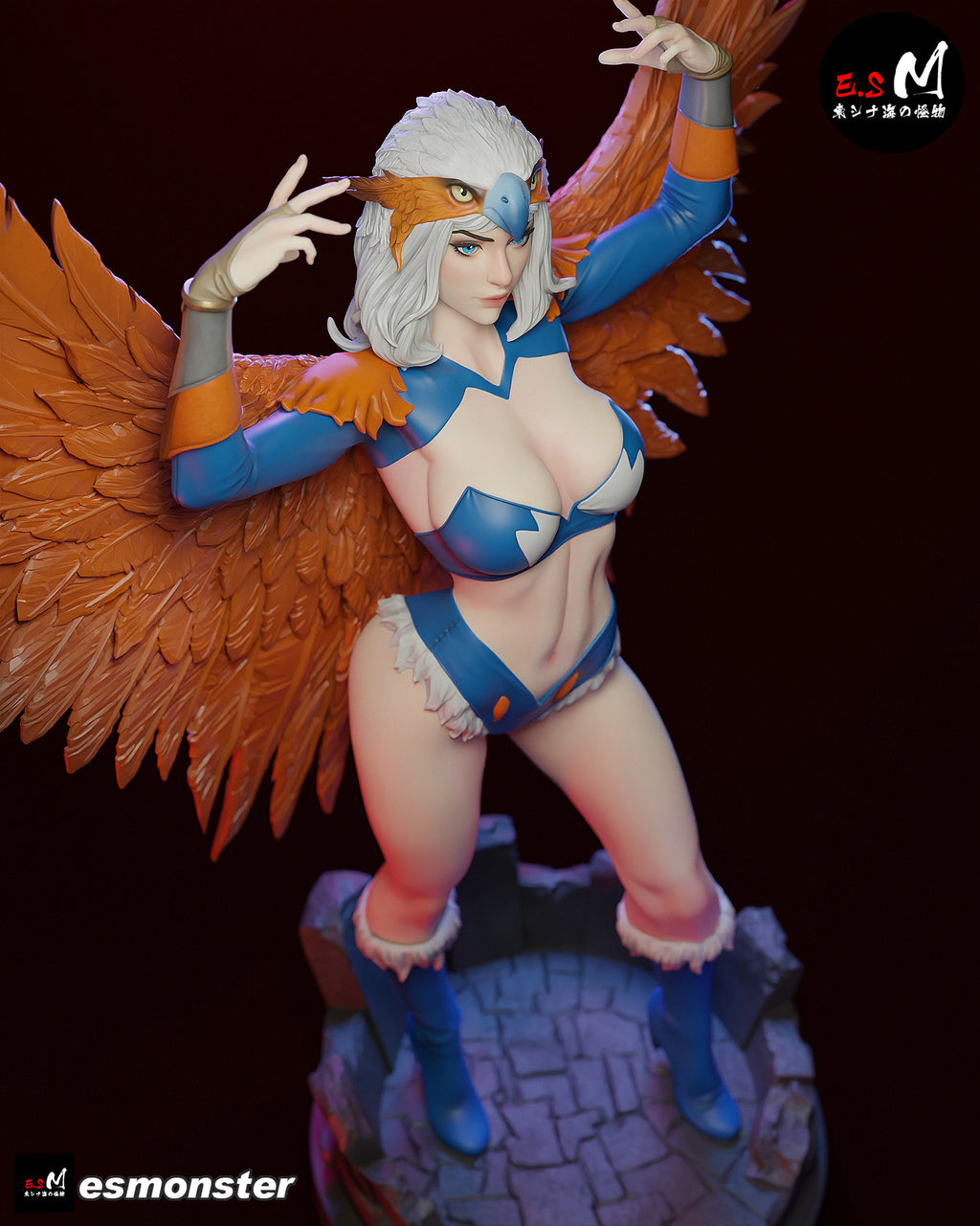 The Falcon Oracle Statue