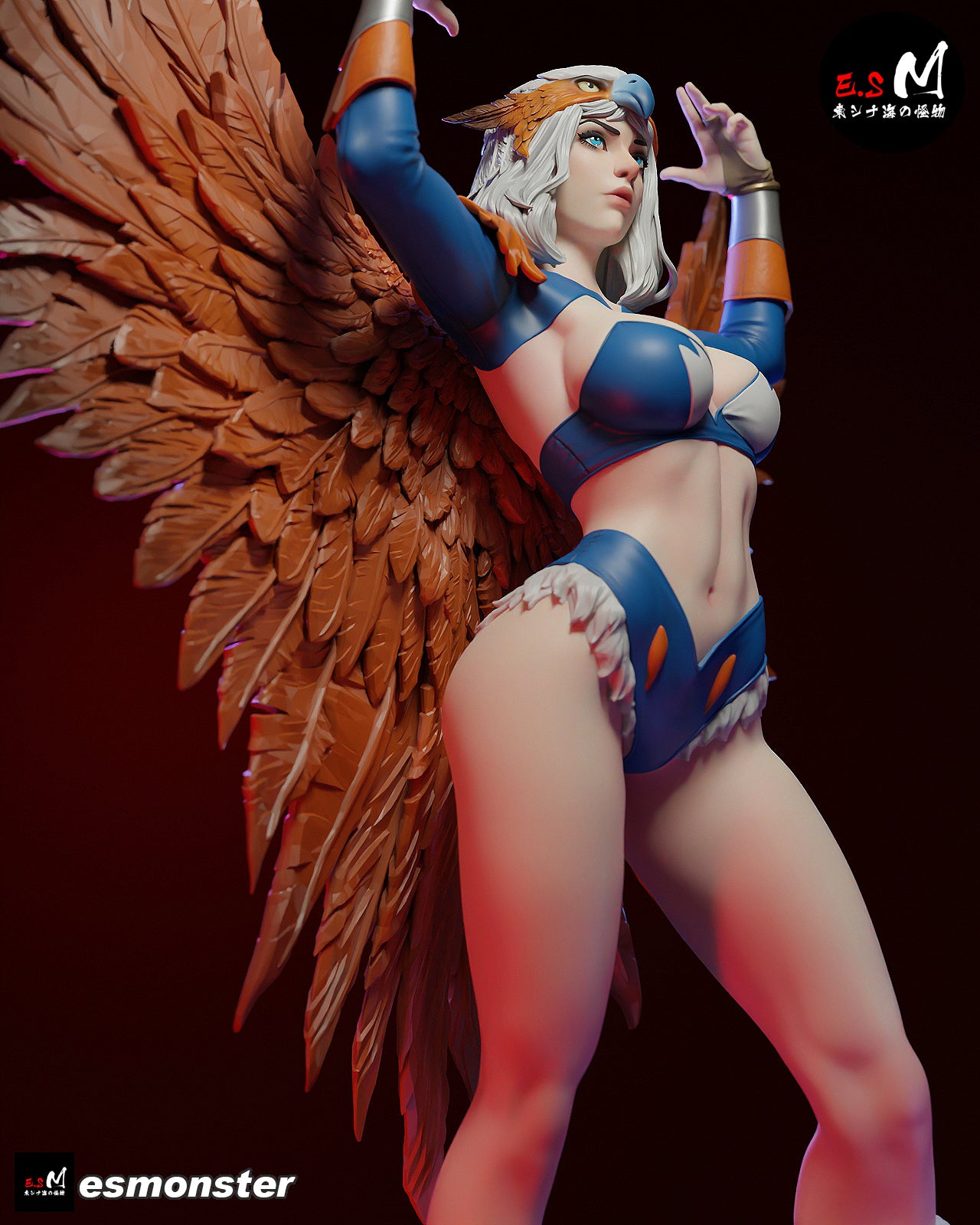 The Falcon Oracle Statue