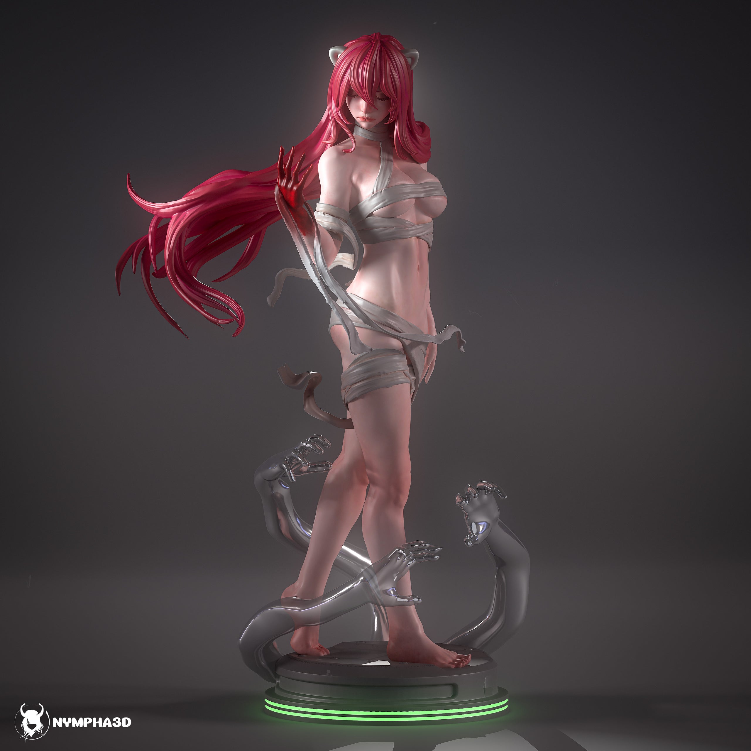Horned Psychic Experiment Figure