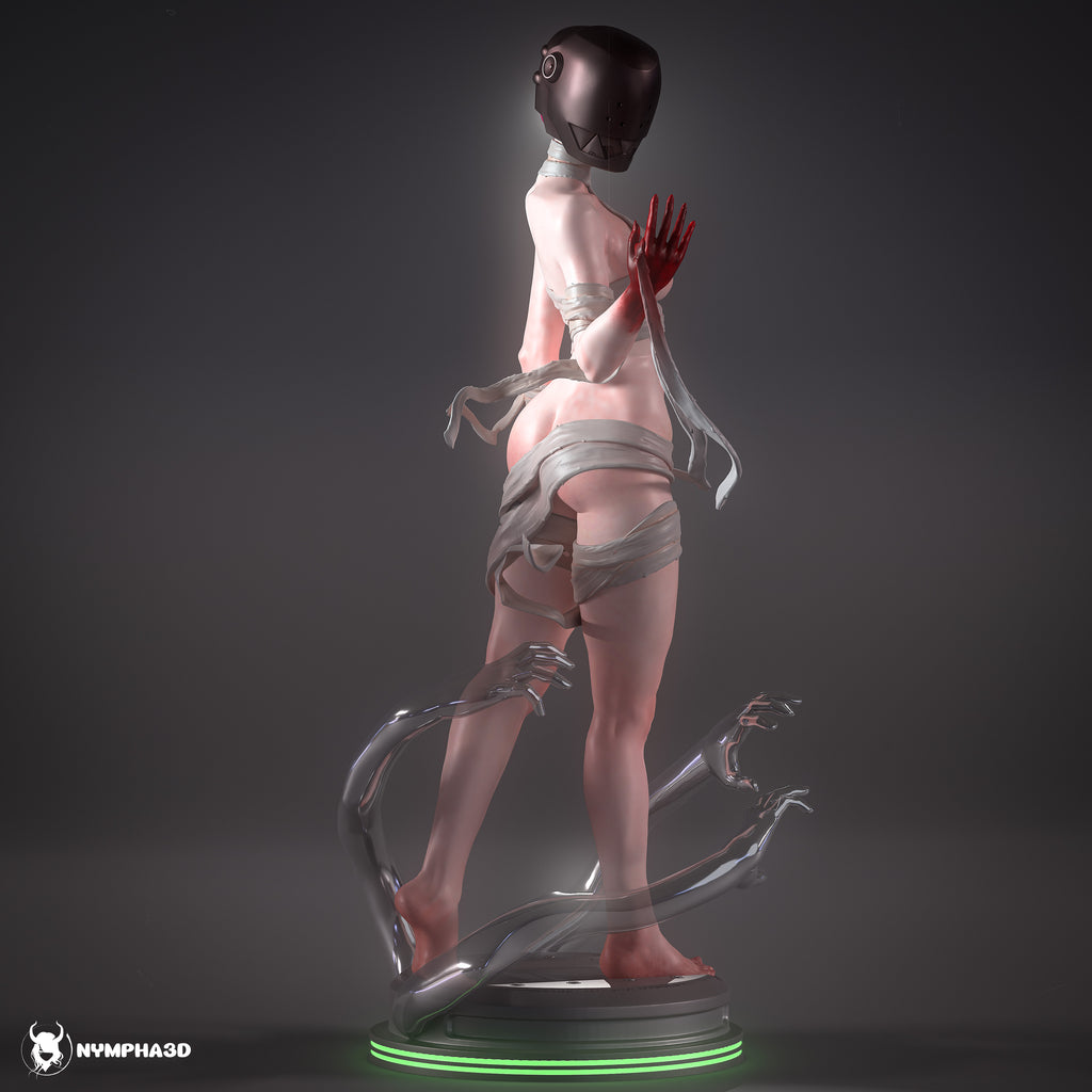 Horned Psychic Experiment Figure