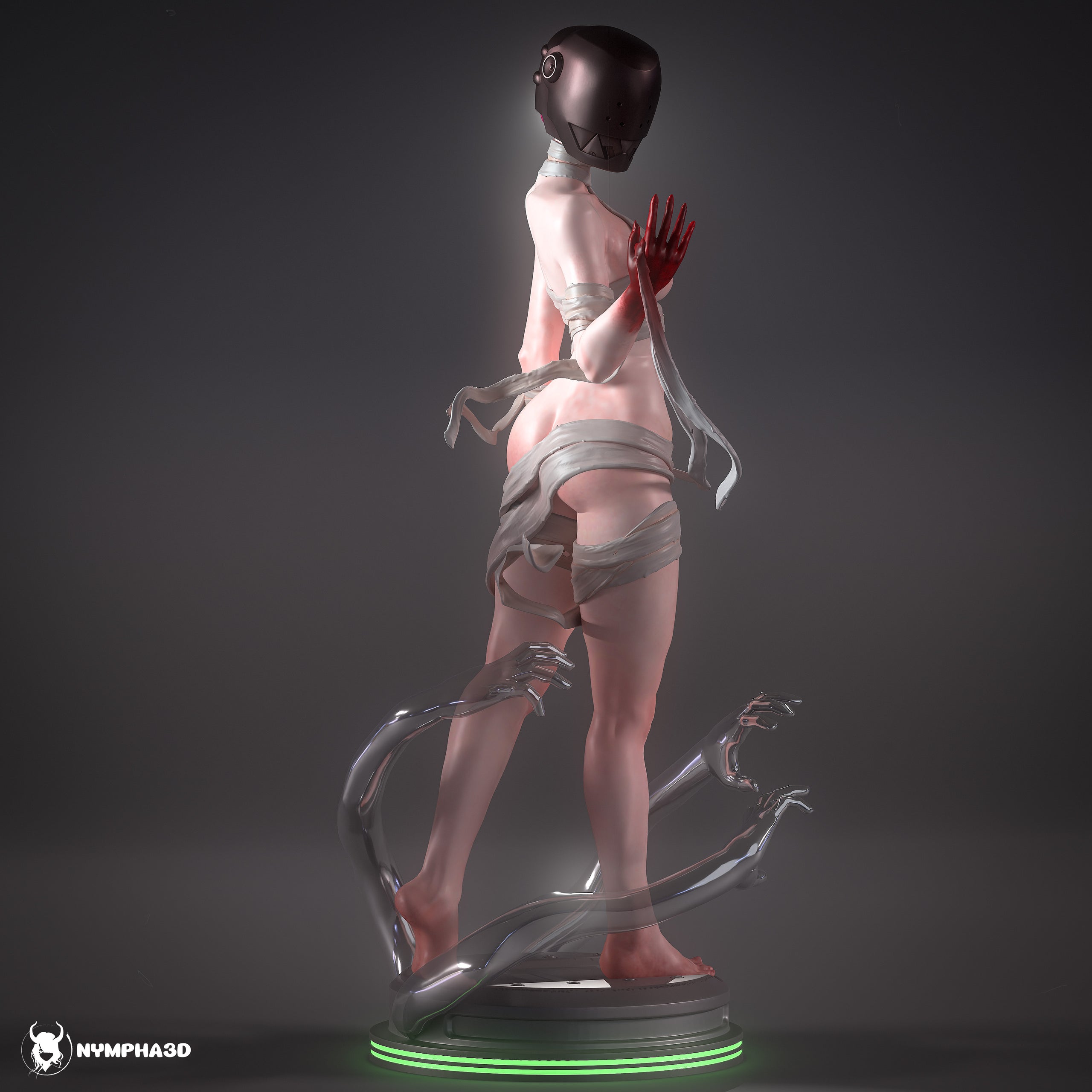 Horned Psychic Experiment Figure