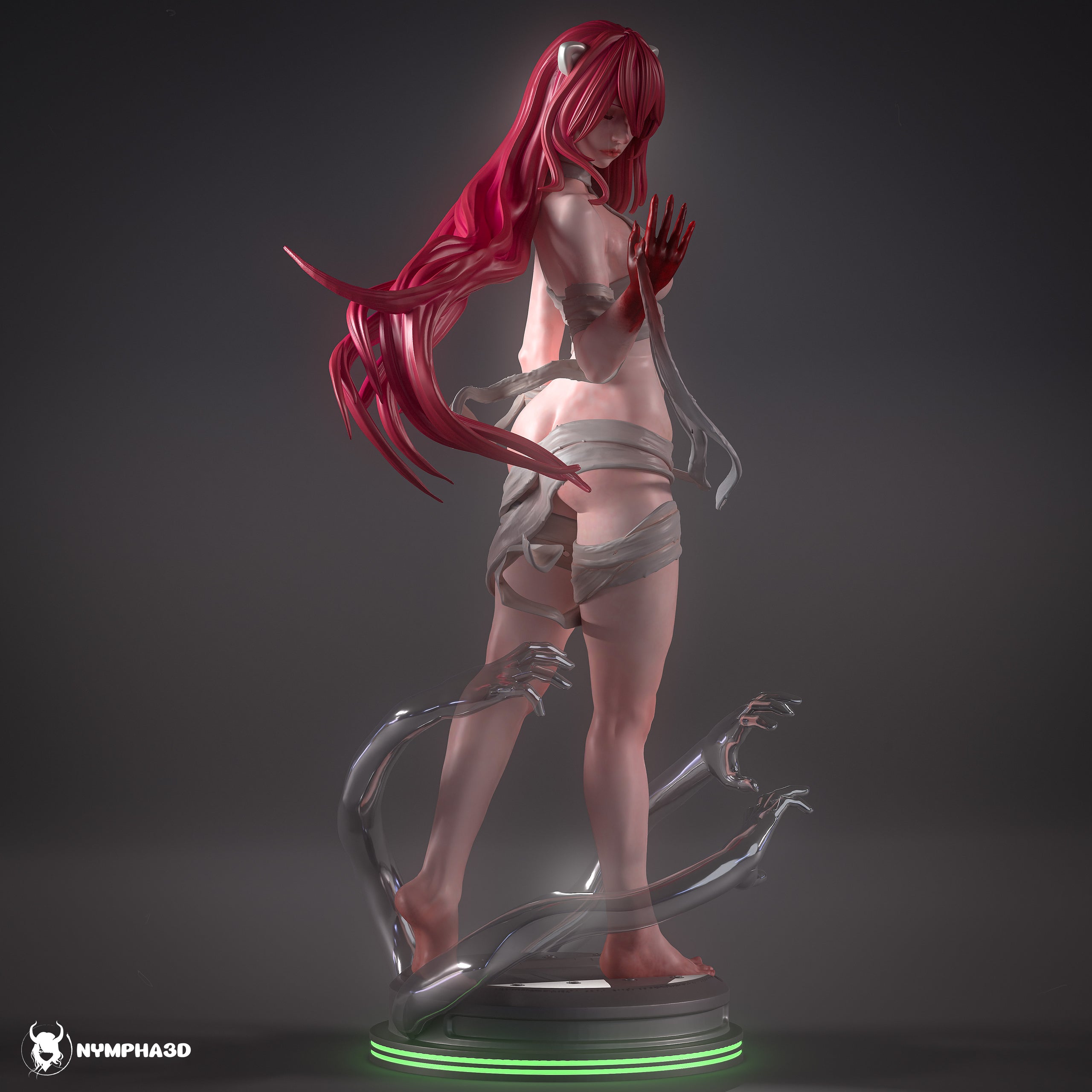 Horned Psychic Experiment Figure
