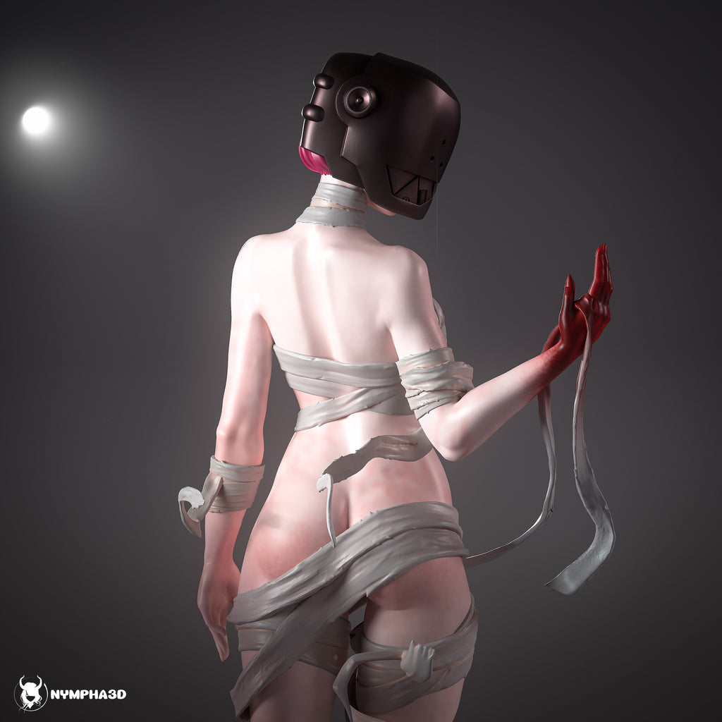 Horned Psychic Experiment Figure