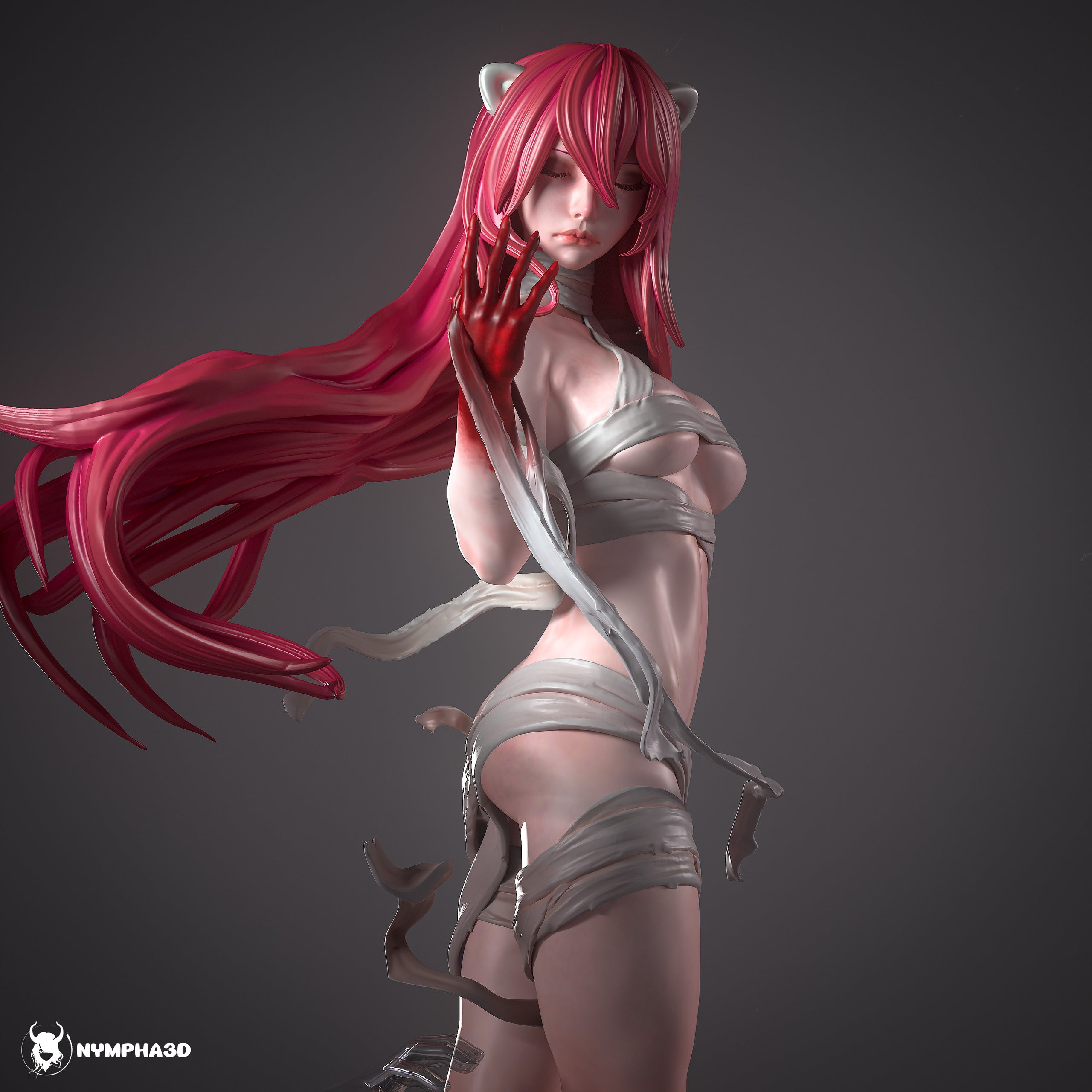 Horned Psychic Experiment Figure