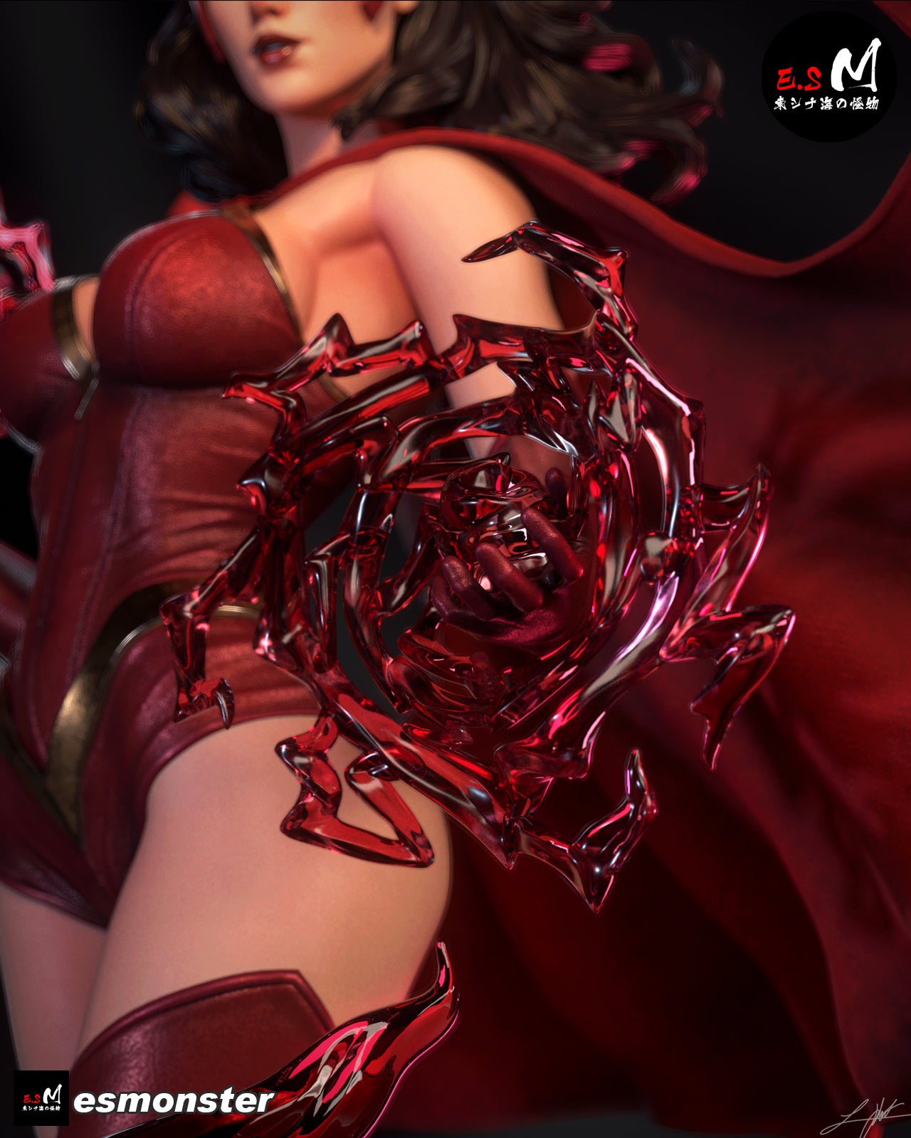 The Chaos Sorceress Statue