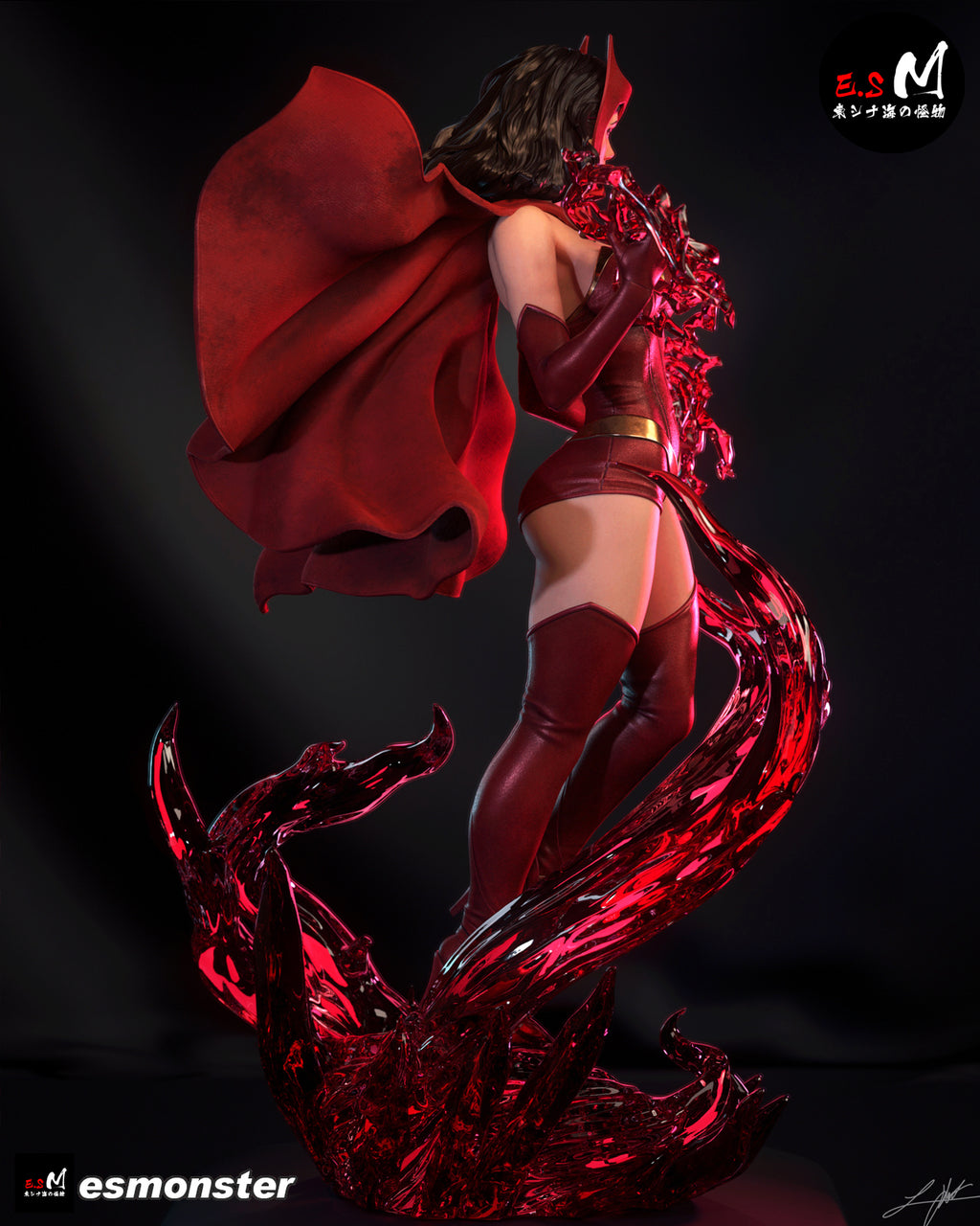 The Chaos Sorceress Statue