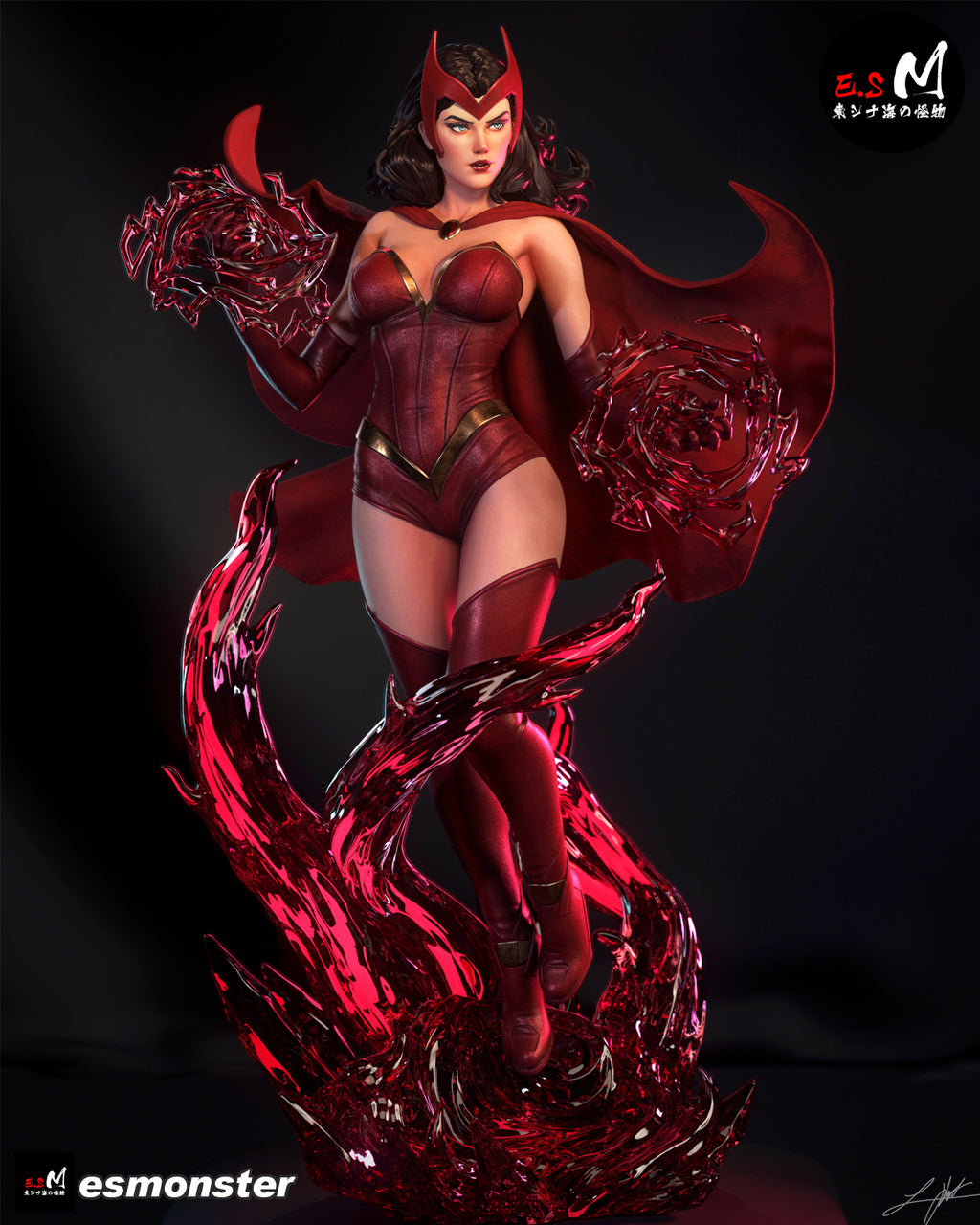 The Chaos Sorceress Statue