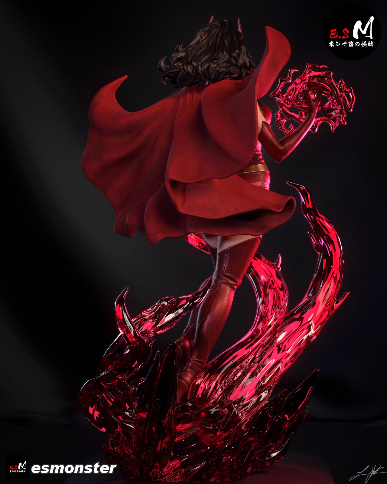 The Chaos Sorceress Statue