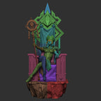 The Scarlet Confessor Statue