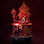 The Scarlet Confessor Statue