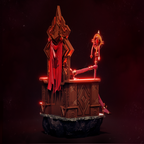 The Scarlet Confessor Statue