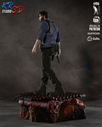 The Haunted Detective Statue
