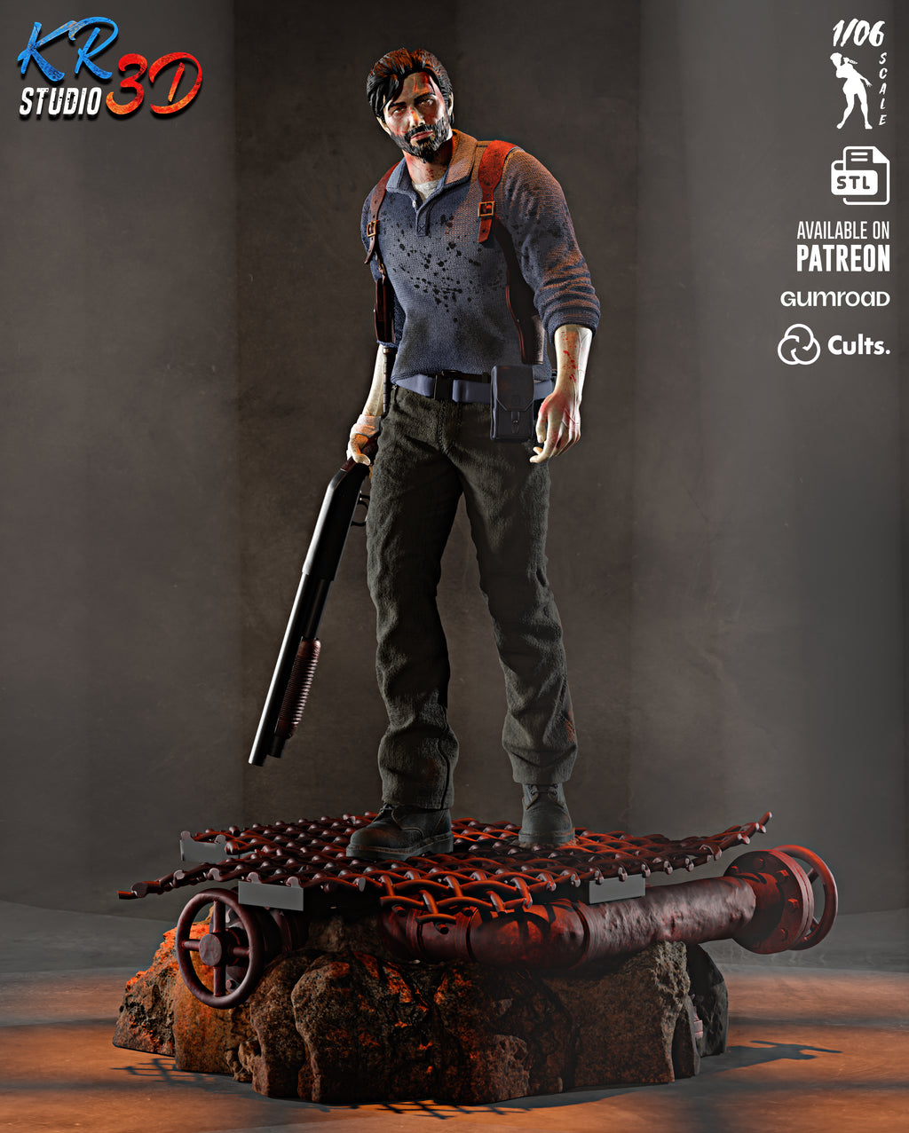 The Haunted Detective Statue