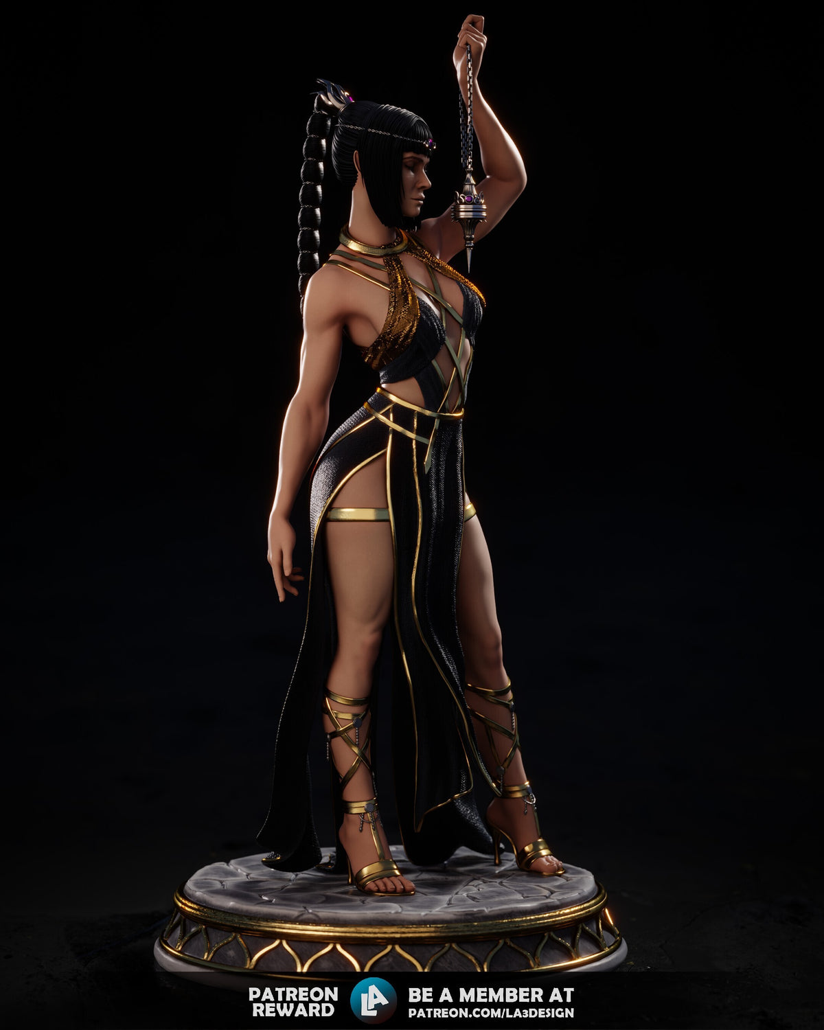 Shadowheart Nightfall Statue