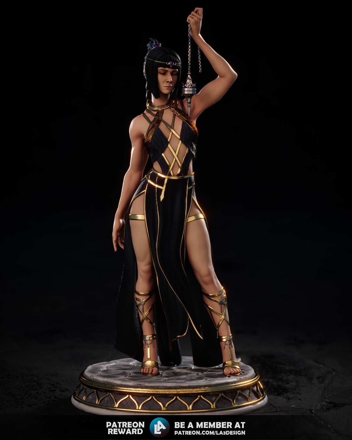 Shadowheart Nightfall Statue