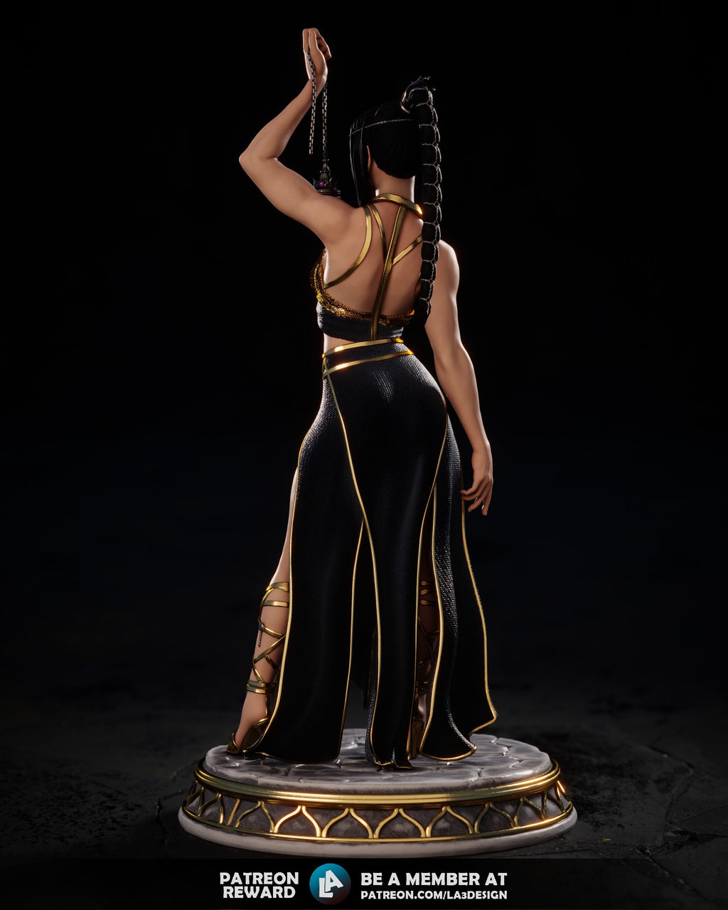 Shadowheart Nightfall Statue