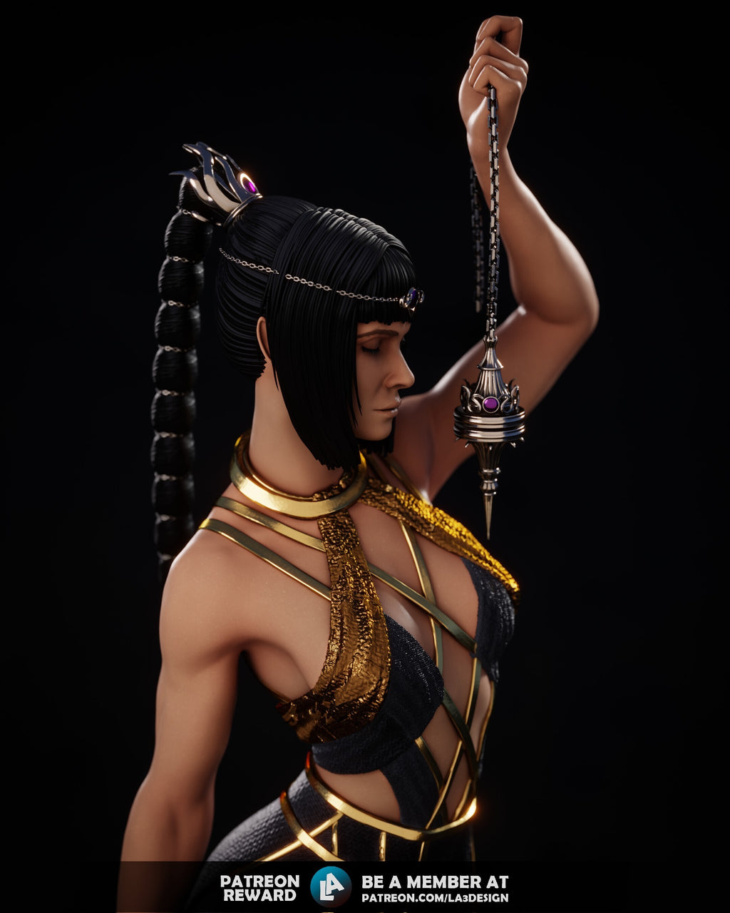 Shadowheart Nightfall Statue