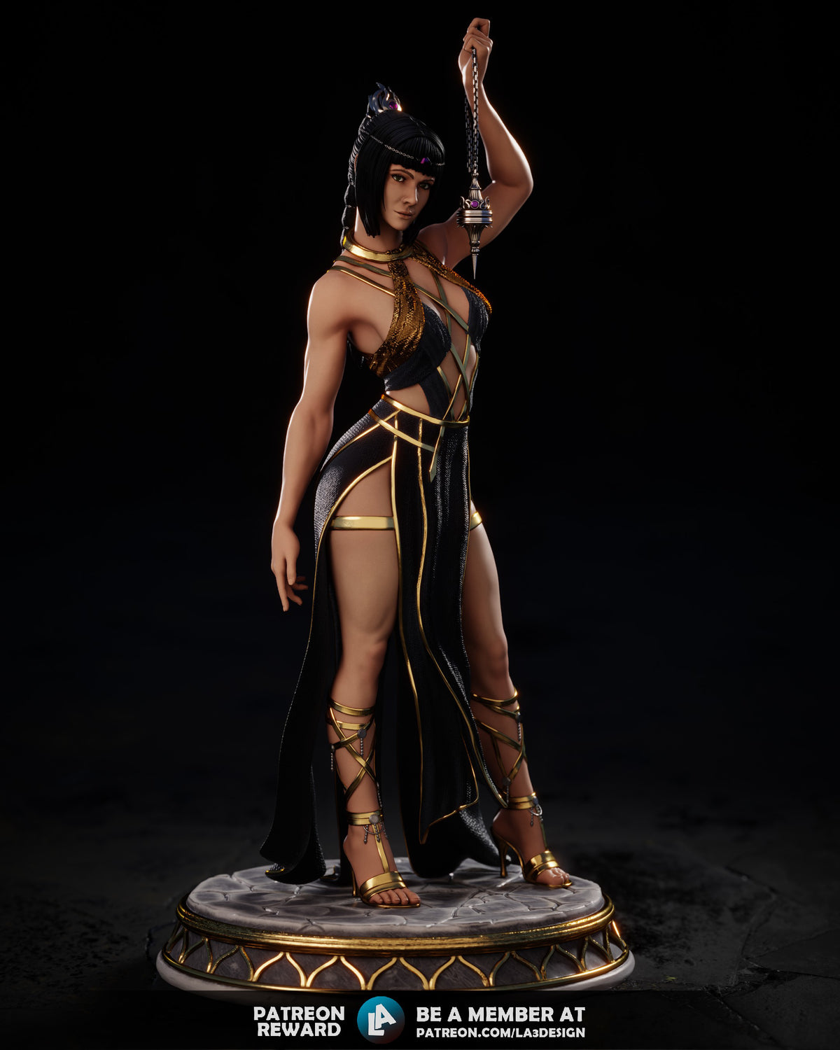 Shadowheart Nightfall Statue