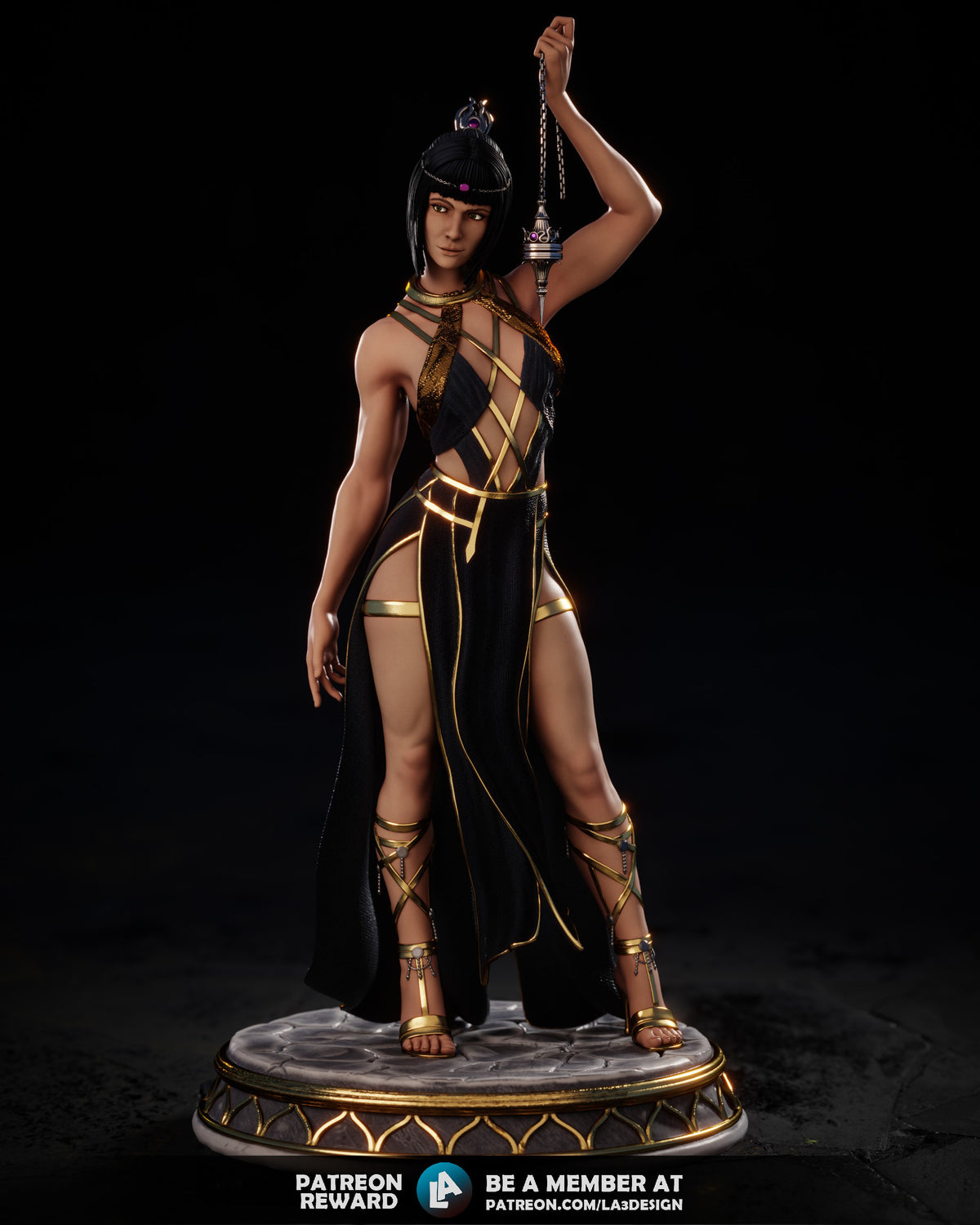 Shadowheart Nightfall Statue