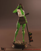 The Jade Attorney Statue