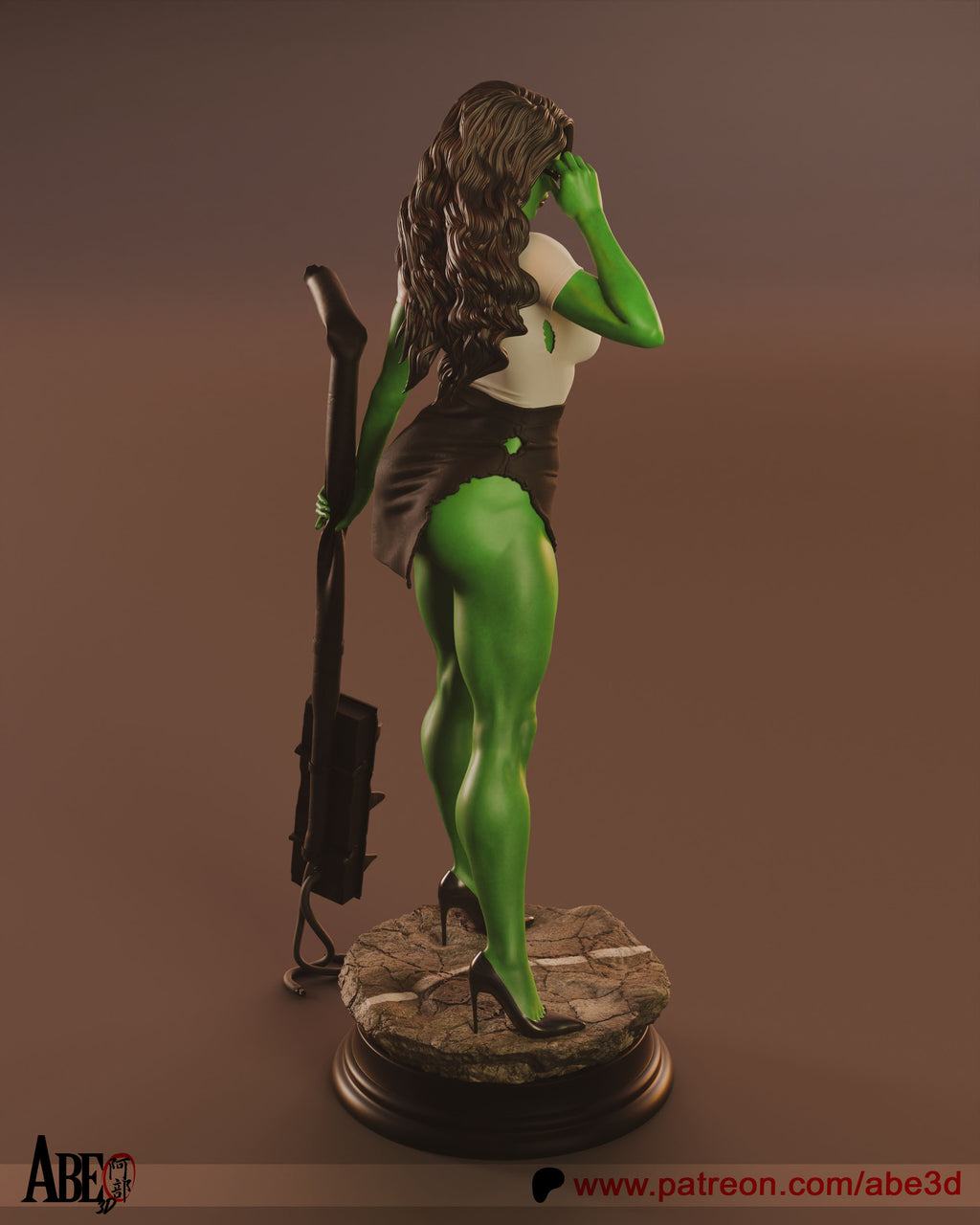 The Jade Attorney Statue