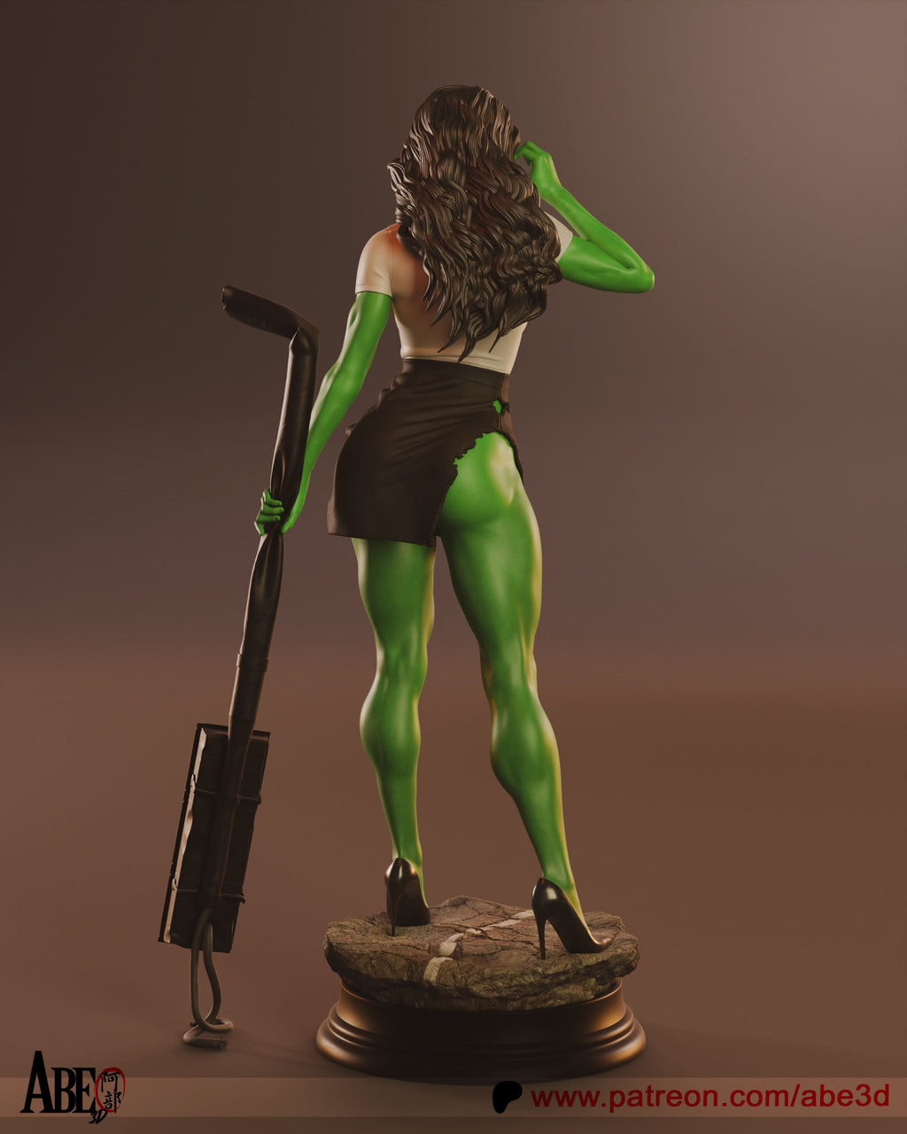 The Jade Attorney Statue