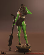 The Jade Attorney Statue