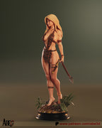 Jungle Queen Statue