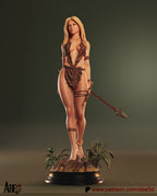 Jungle Queen Statue