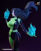 The Emerald Flame Statue