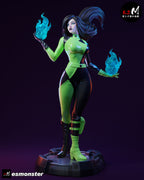 The Emerald Flame Statue