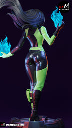 The Emerald Flame Statue