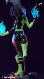 The Emerald Flame Statue