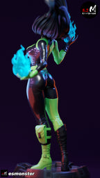 The Emerald Flame Statue