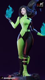 The Emerald Flame Statue