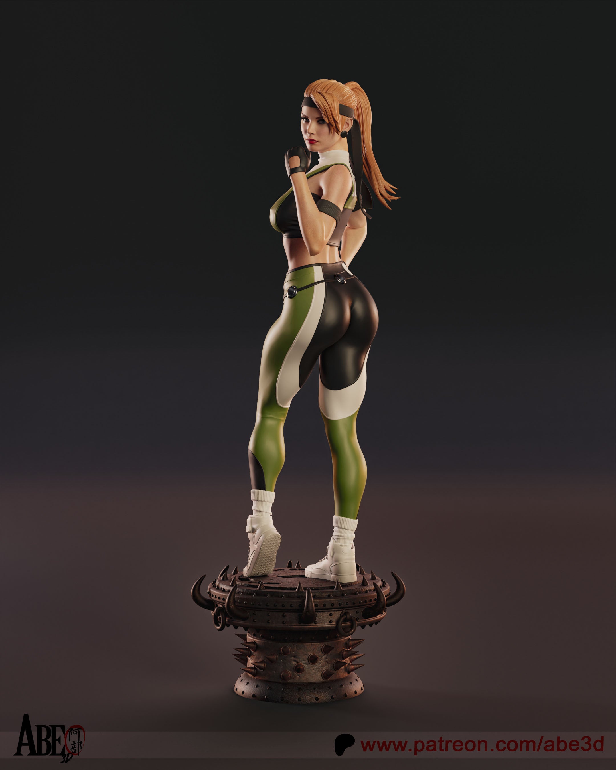 Sonya Blade Statue
