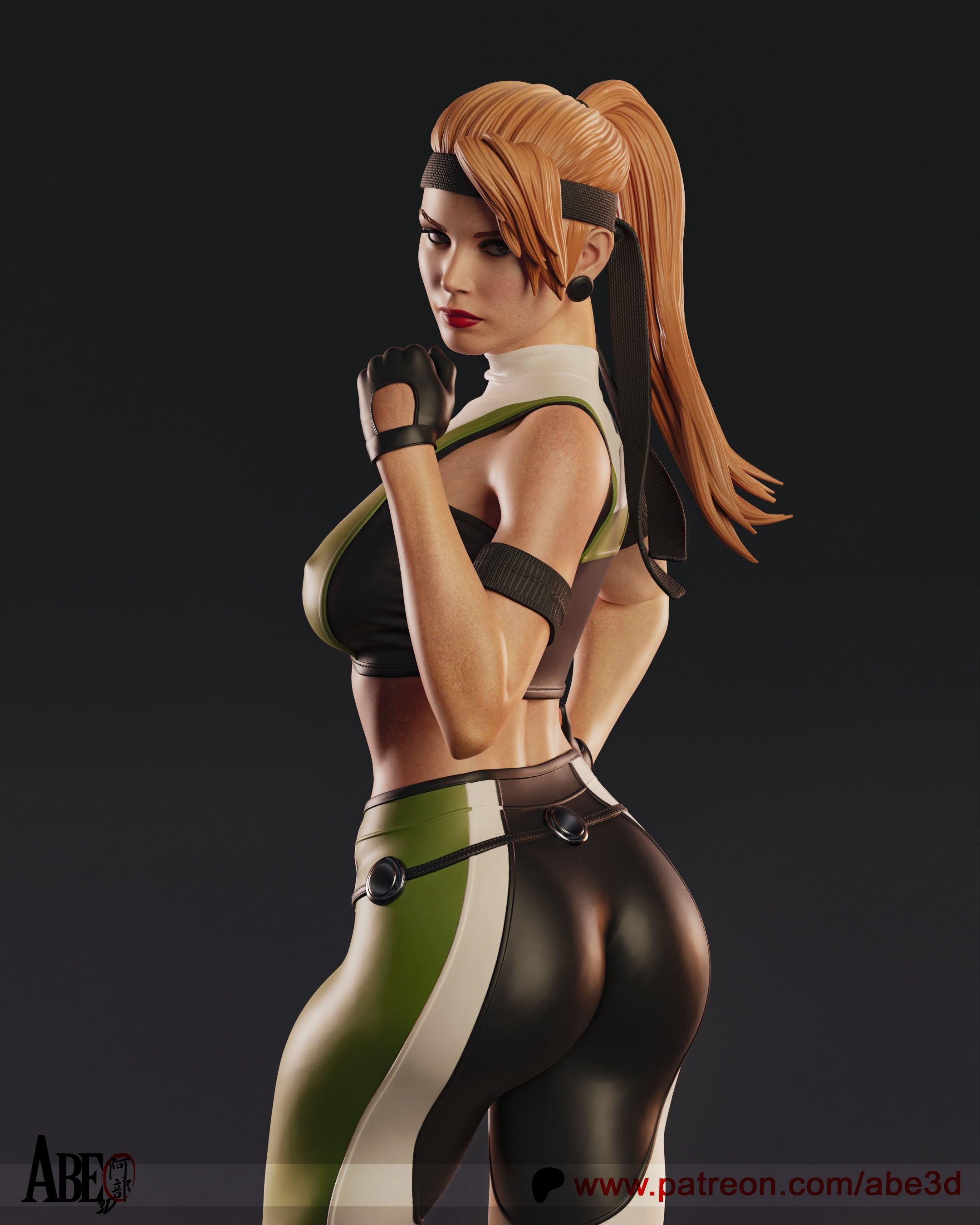 Sonya Blade Statue