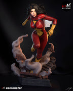 The Scarlet Arachne Statue