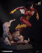 The Scarlet Arachne Statue